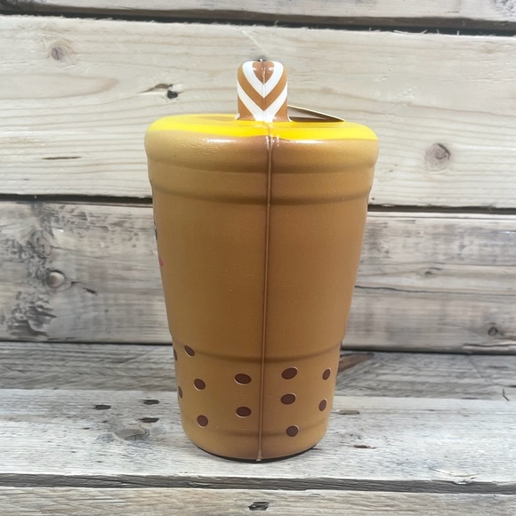 Ja-Ru Squeesh Yum Boba Tea Brown Stress Toy 6" Bubble Drink Fidget Squishy Foam - Picture 2 of 6